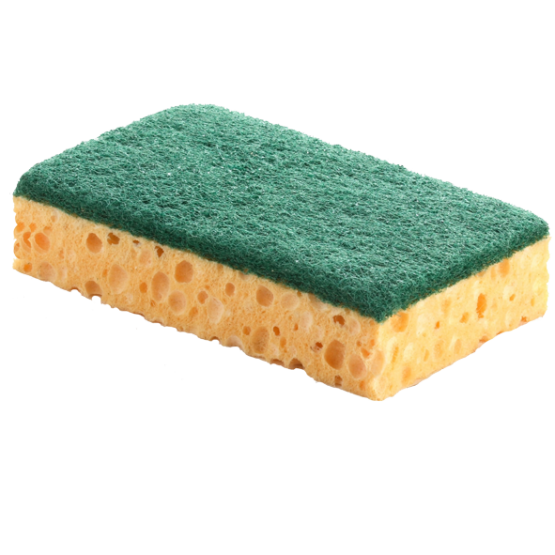 [8320L] Green buffer sponges 9x13cm (pack of 10)