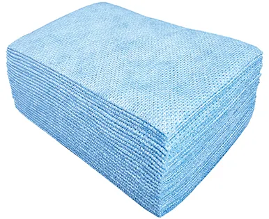 [8241L] Super lavettes bleues 50x35cm (paquet de 25)