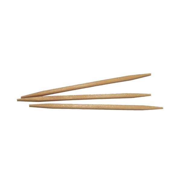 ROUND TOOTHPICKS 6.8 CM NATURAL WOOD (1000 units)