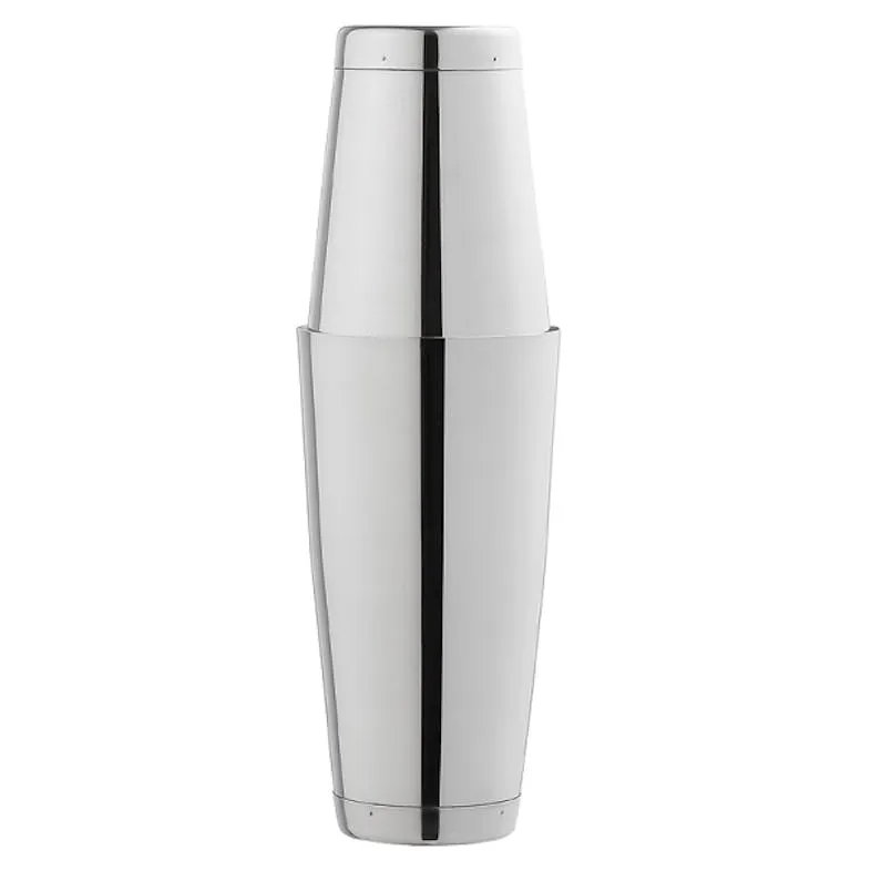 [TIN01-02V] Boston Shaker Tin on tin Weighted - The Bars