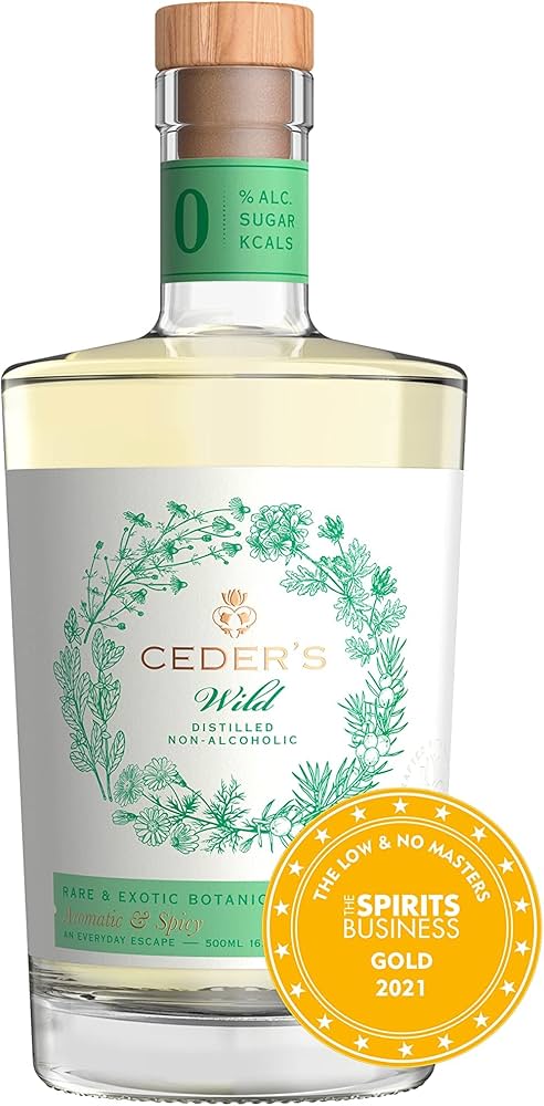 CEDER'S Wild (spiritueux gin épicé sans alcool) 50cl 0%