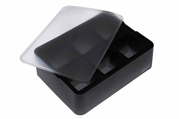 Moule à Glaçon cubes 5cm avec couvercle