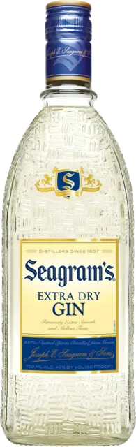 Gin SEAGRAM'S extra dry 40% 70cl