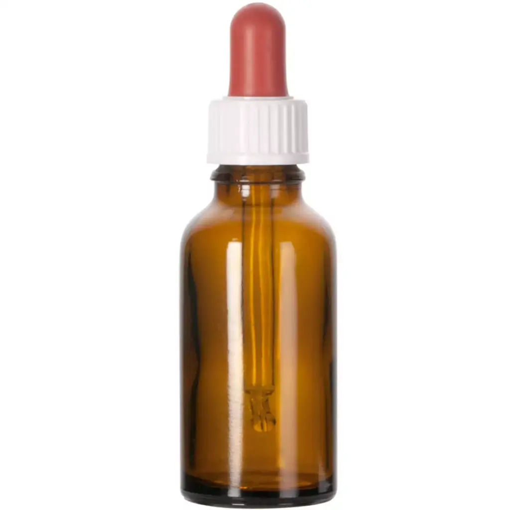 Bouteille Pipette stilligouttes ambrée 30ml