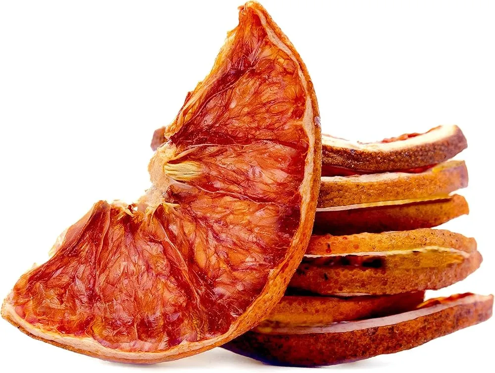 Tranches de pomelo déshydratés (demi tranches) (sachet de 50g)