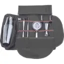 Sac de Barman noir Complet – Kit Professionnel de Mixologie (inox)