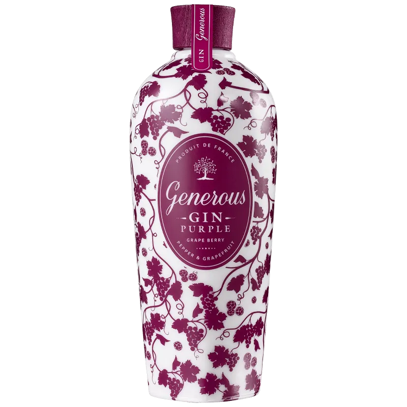 Generous Gin Purple Grape Berry 44% 70cl