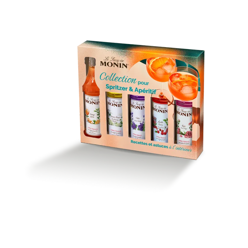 Coffret Sirops pour Spritzer & Apéritifs 5x5cl - MONIN