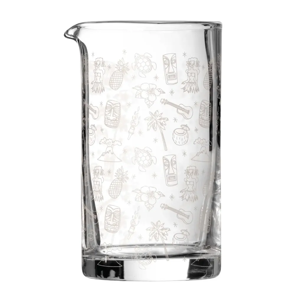 [UB4885] Verre à Mélange gravure Tiki 60cl - URBAN BAR