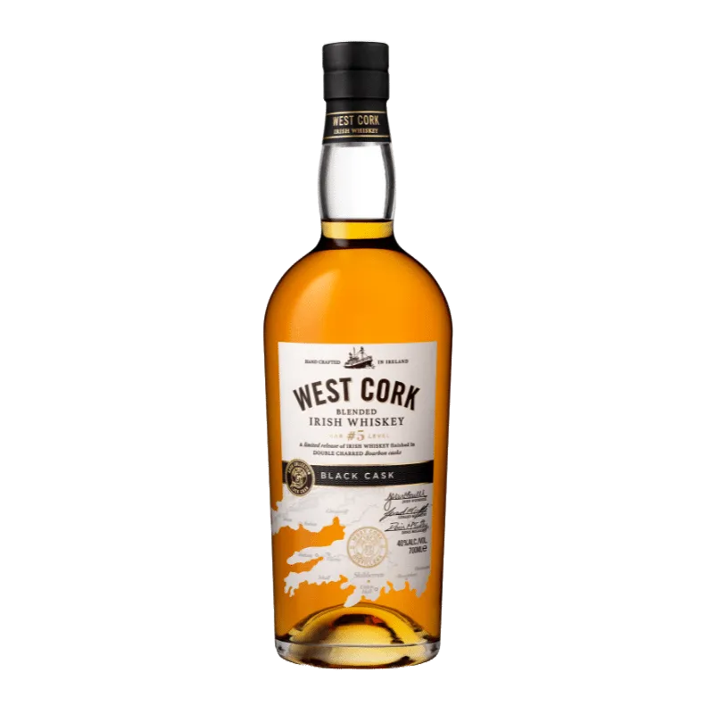 Whiskey The Black Cask 40% - 70cl WEST CORK