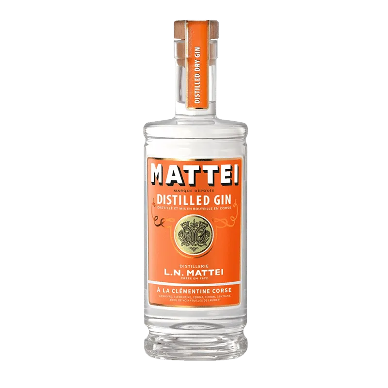 Distilled Dry Gin Clémentine 40% 70cl MATTEI