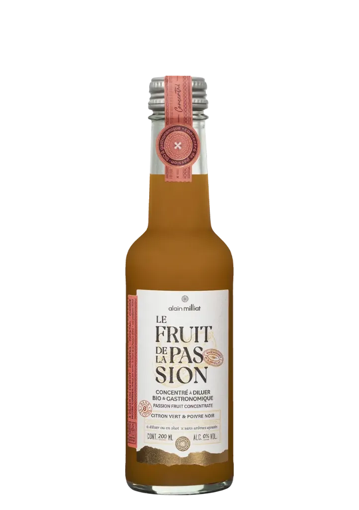 [MILBIOCOPA20] Concentré de Fruit de la Passion Bio - Alain Milliat 20cl