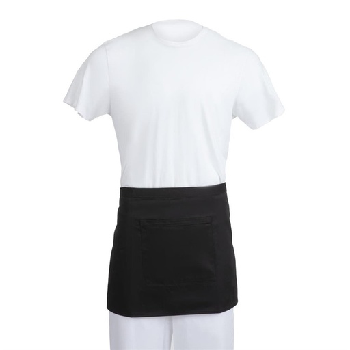 [589504] Tablier noir - Court - 37x75cm
