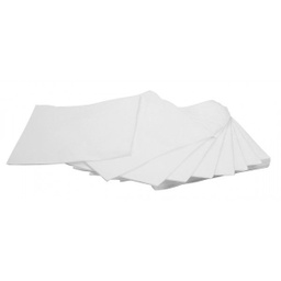 [11030] Serviettes cocktail ouate blanche 20x20cm (x 100)