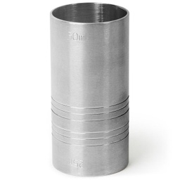 [11363] Doseur Jigger cylindrique 25/50ml acier brossé