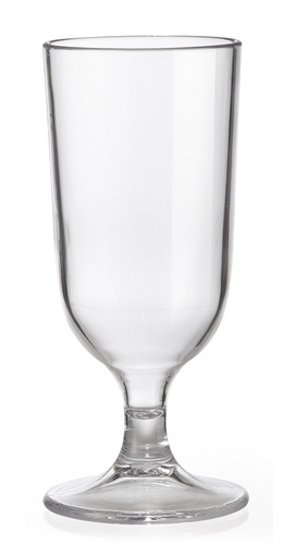 [11196] Verre a pied 355ml SAN x1