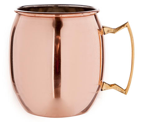 Tasse Moscow Mule bombée cuivre