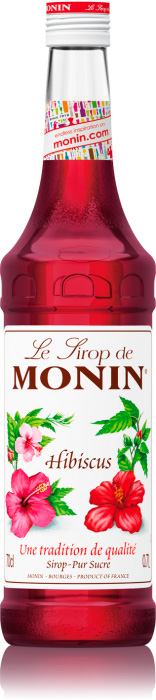 Sirop Inédit Pêche-Hibiscus - 70 cl