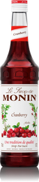 Sirop Airelles/Cranberry 70cl - MONIN 