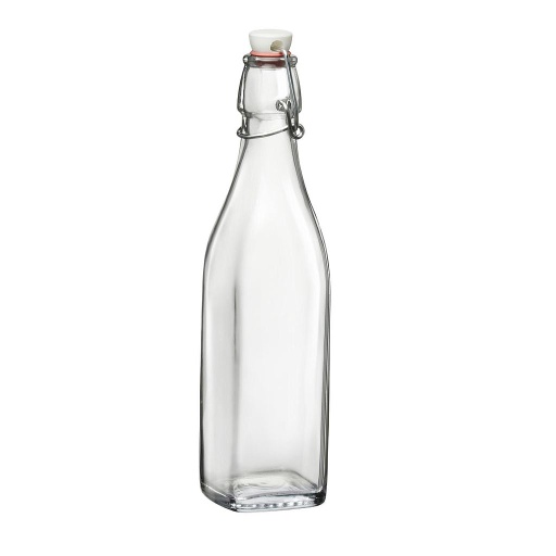 [7534342] Bouteille Swing Top 1 litre - Bormioli Rocco