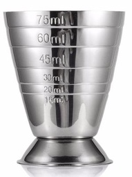 Doseur jigger Multi-Graduations 15-75ml - PIAZZA