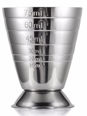 Doseur jigger Multi-Graduations 15-75ml - PIAZZA