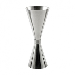 [J022] Doseur Jigger Clepsydre 15-30/45-60ml Inox
