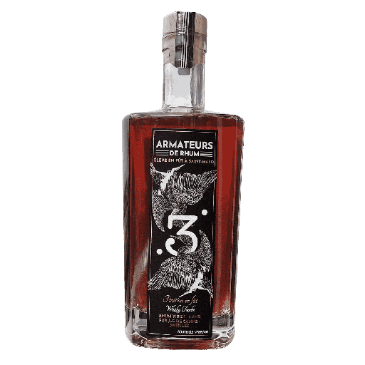 Armateurs de Rhum #3 - Rhum vieux 3 ans Antilles Finish "LAPHROAIG" 50cl 40°