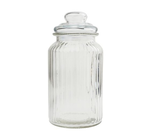 Pot Bonbonnière striée 1 litre