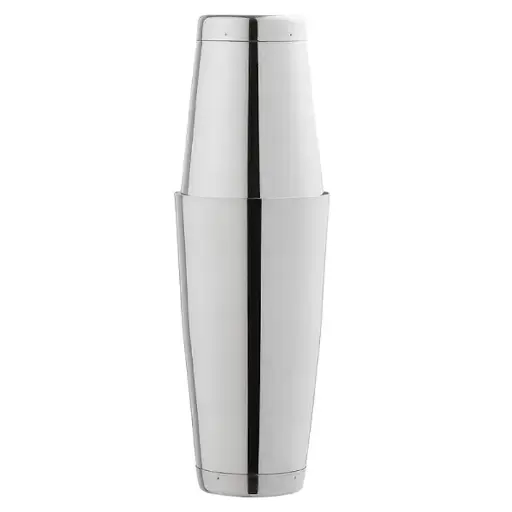 [TIN01-02V] Shaker boston complet Inox lesté - The Bars