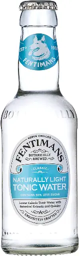 4x Fentimans Naturally Light Tonic Water 200ml