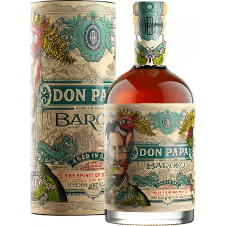 DON PAPA Rhum BAROKO 70cl - 40°