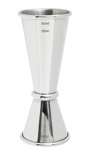 [JIG-STD-25-S] Doseur Jigger Japonais 25/50ml inox