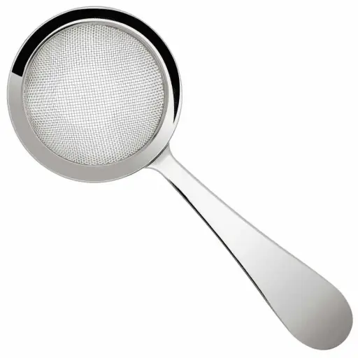 [UB2941] Passoire à cocktail à mailles fines en acier inoxydable Biloxi 20 cm