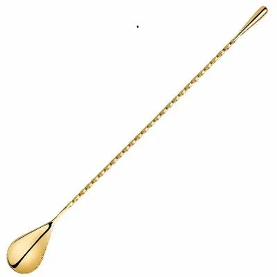 [SPN-13-G] Cuillère de bar Teardrop 30 cm OR - OW