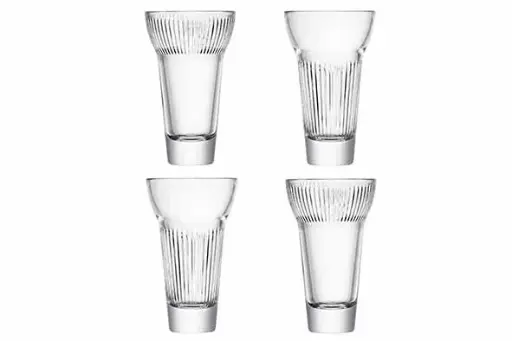 4x CALANQUES verres à cocktail 22cl 2 décors - La Rochère